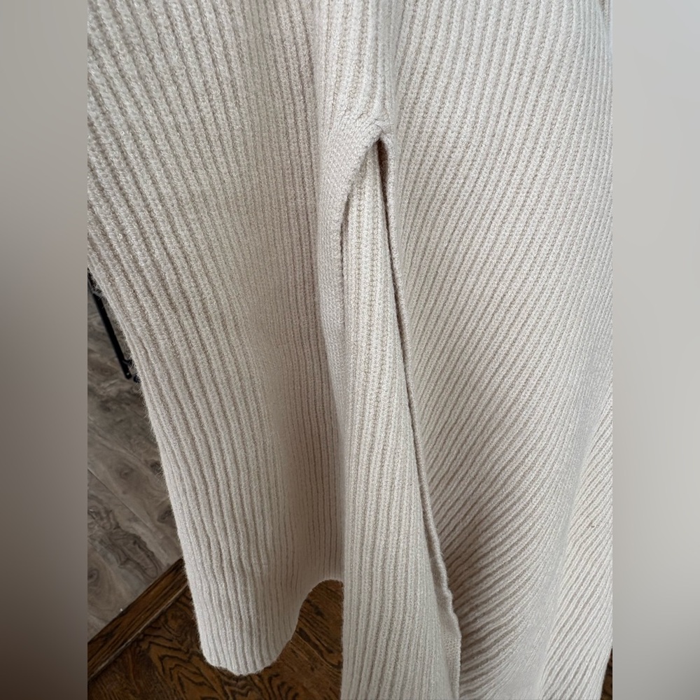 WAYF Sweater Cream Dress Size Large - Picture 5 of 8